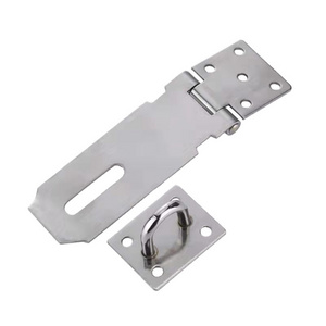 Galvanized Security Staple Hinge Hasp Steel Door Hasp Padlock