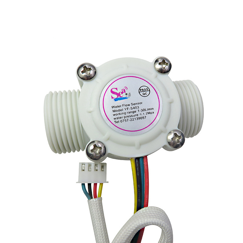 Water flow sensor YF-S403 Flowmeter S403 Hall flow sensor 3/4 inch Water control liquid flow sensor switch