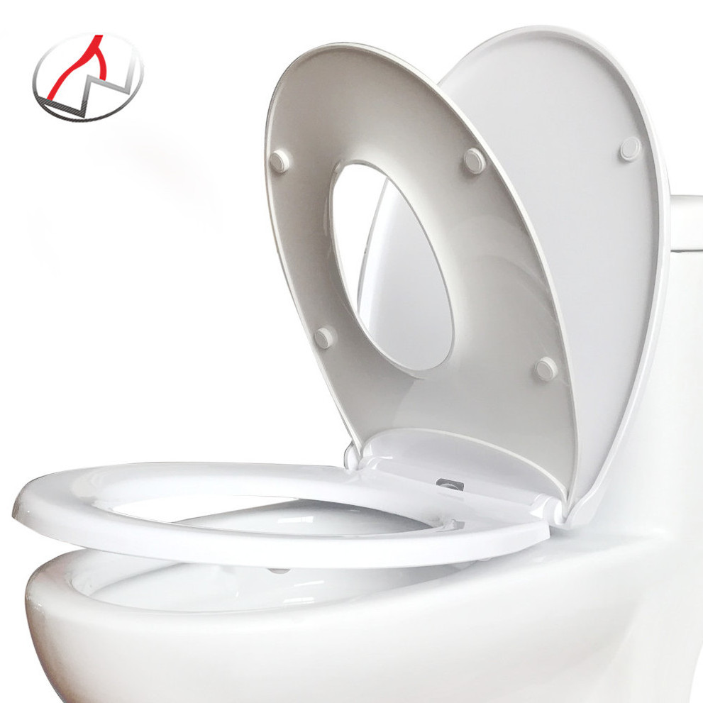 Hot sell mother-child toilet seat lid Plastic Portable Folding Baby Toilet Seat from Shanghai sanitary ware bathroom accessories