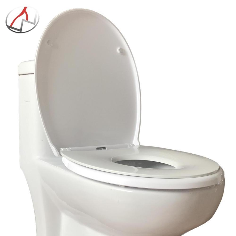 Hot sell mother-child toilet seat lid Plastic Portable Folding Baby Toilet Seat from Shanghai sanitary ware bathroom accessories