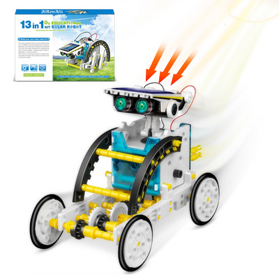 13-in-1 Solar Robot Toys DIY Building Science Experiment Kit For Kids Assembling Education Toy