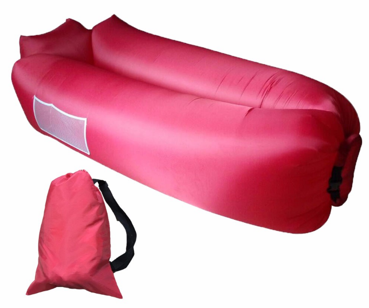 Portable inflatable lazy sofa lay bag camping sofa bed break inflatable bean bag sleeping pod