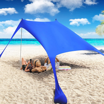 Wholesale Portable Sun Shelter Beach Shade Canopy Sail Tent Large Sunshade Beach Tent