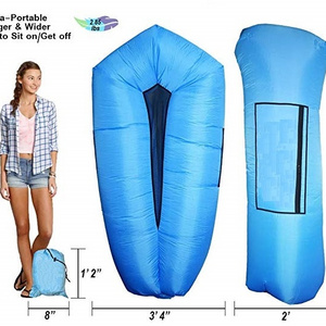 2023 Hot-selling Air Sofa Bed Water Hammock Portable Inflatable Lounge Chair For Backyard Lakeside Beach Tour Camping Picnic