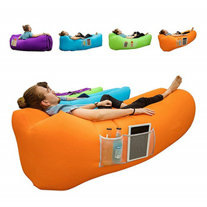 Office & Backyard & Lake & Park & Beach Leisure Lazy Inflatable Sofa Folding Air Lounge Chair