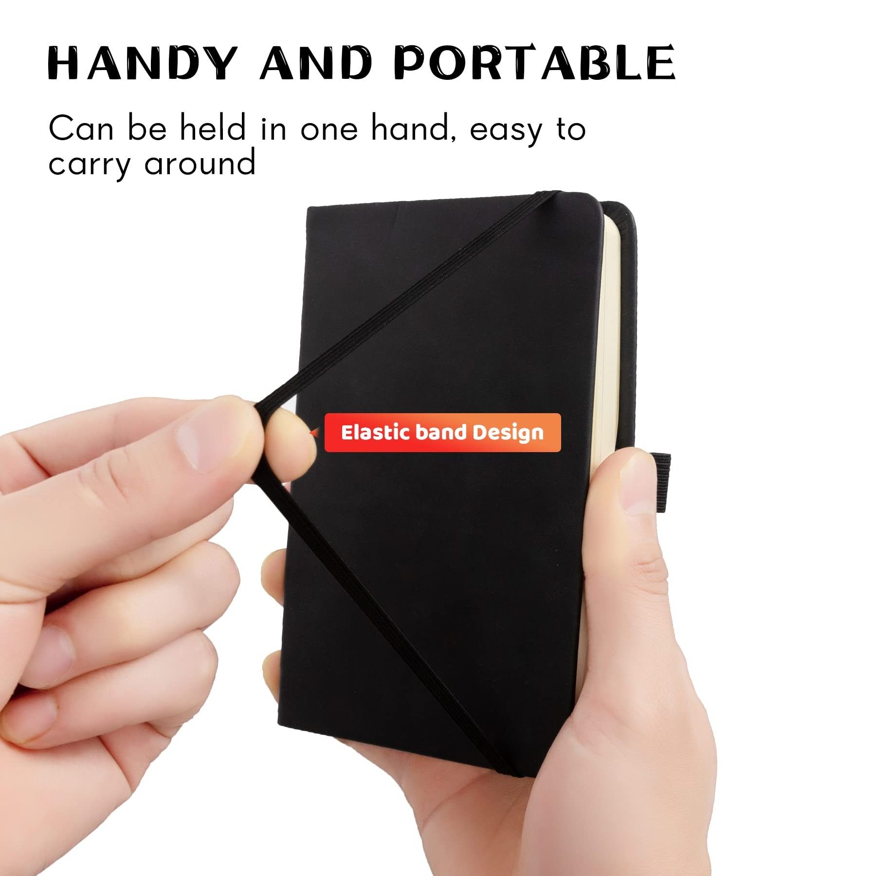 Factory A6 A7 Small Mini Notebook Office School Papeleria Portable Pocket Leather Pu Notebook  Custom Journal Notepad