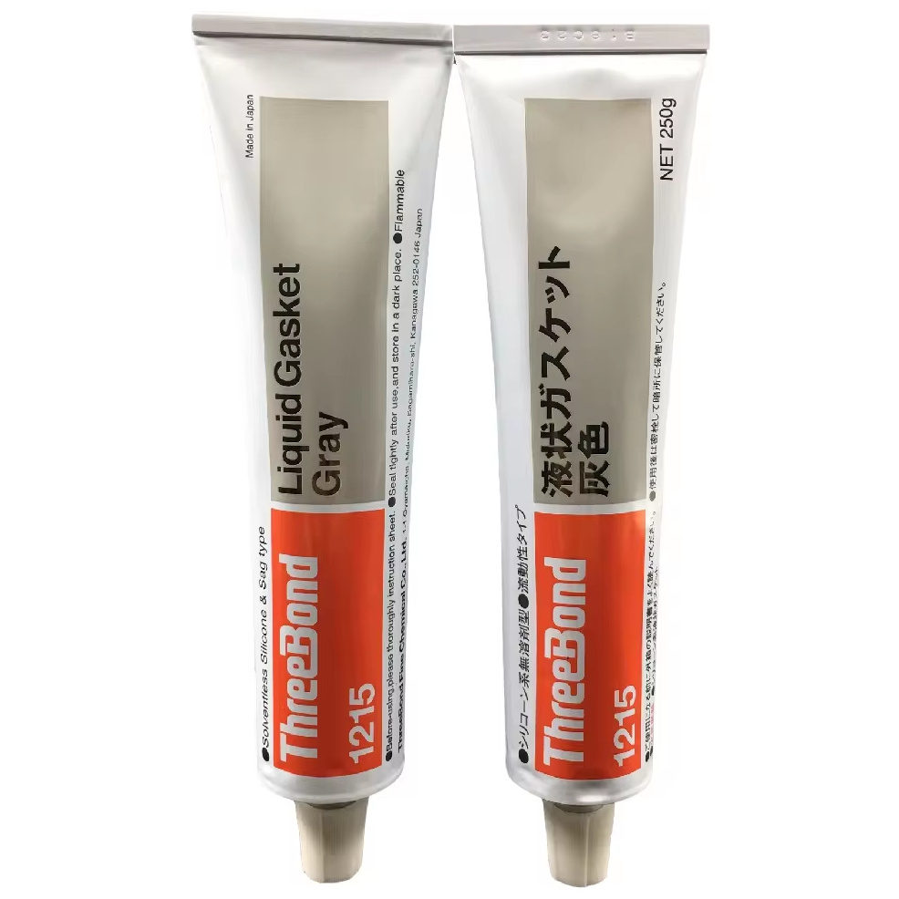 TB1215 three-bond liquid gasket sealant oil resistant high temperature sealant fluidity good gray flange waterproof adhesive