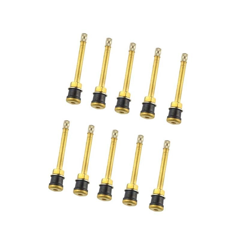 Universal Tire Valve TR574 TR572 TR571 Tubeless Truck Clamp-In Valve Stem Brass Wheel Parts Tire Valve