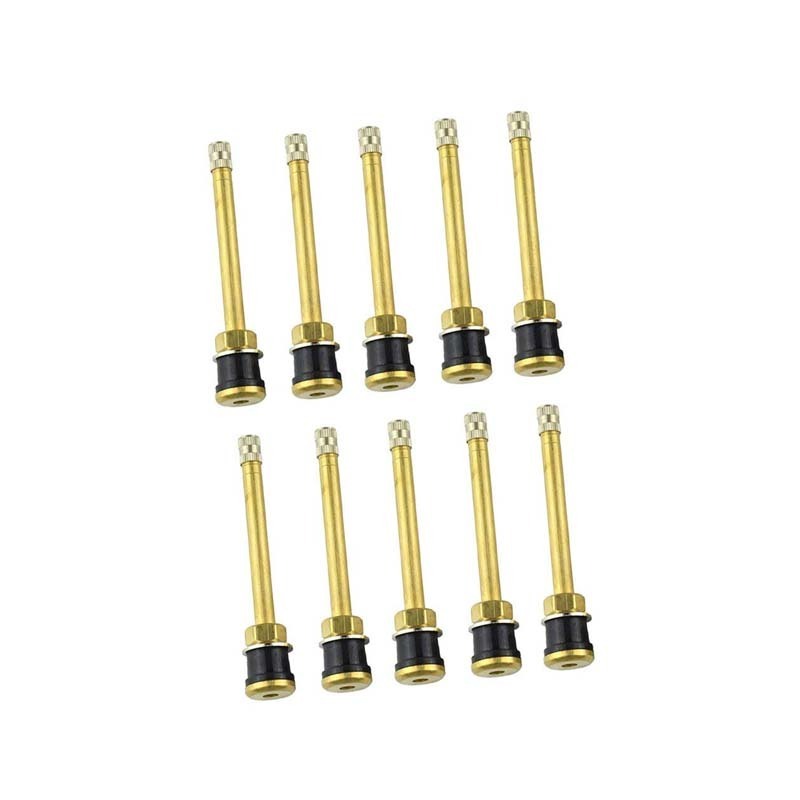 Universal Tire Valve TR574 TR572 TR571 Tubeless Truck Clamp-In Valve Stem Brass Wheel Parts Tire Valve