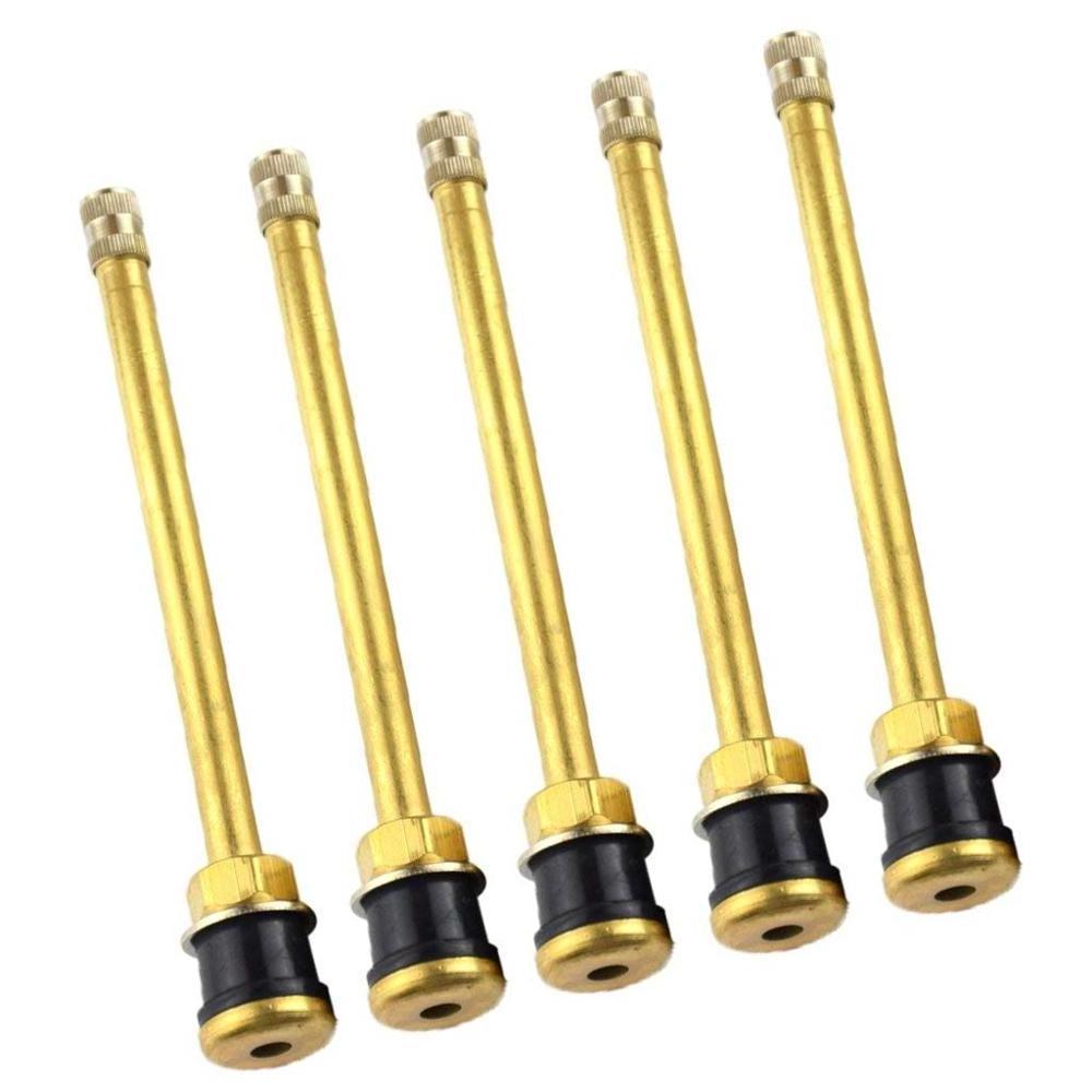 Universal Tire Valve TR574 TR572 TR571 Tubeless Truck Clamp-In Valve Stem Brass Wheel Parts Tire Valve