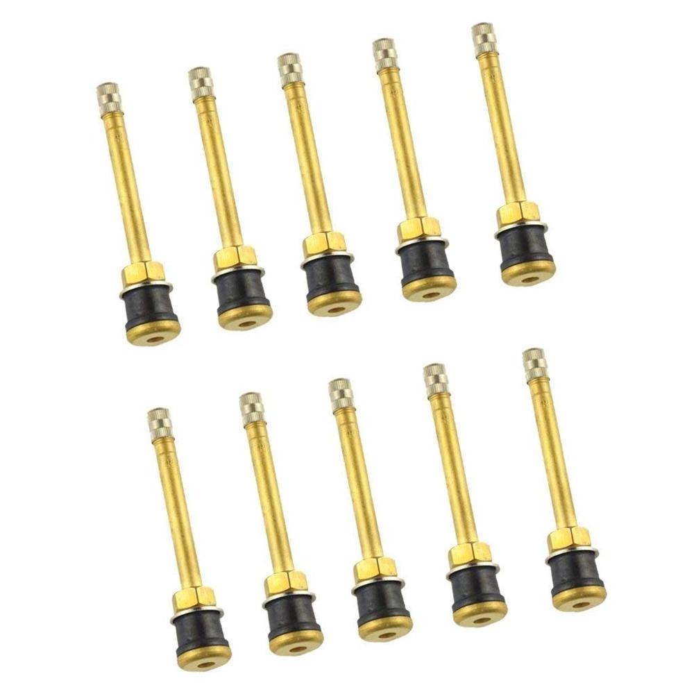 Universal Tire Valve TR574 TR572 TR571 Tubeless Truck Clamp-In Valve Stem Brass Wheel Parts Tire Valve