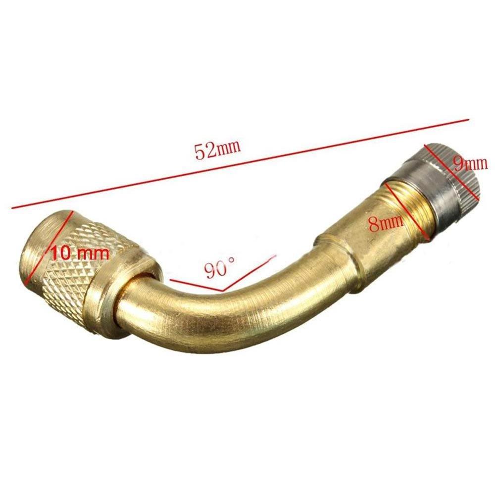 45/90/135 Degree Angle Brass Car Truck Motorcycle Adaptery Tire Valve Air Tyre Valve Stem Extension