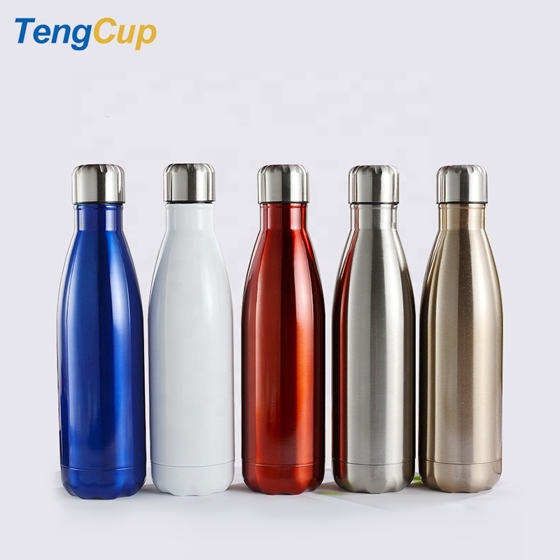 TY bottle 500ml/750ml vacuum flask double wall stainless steel thermo vacuum flask sports water bottle vaccum cup