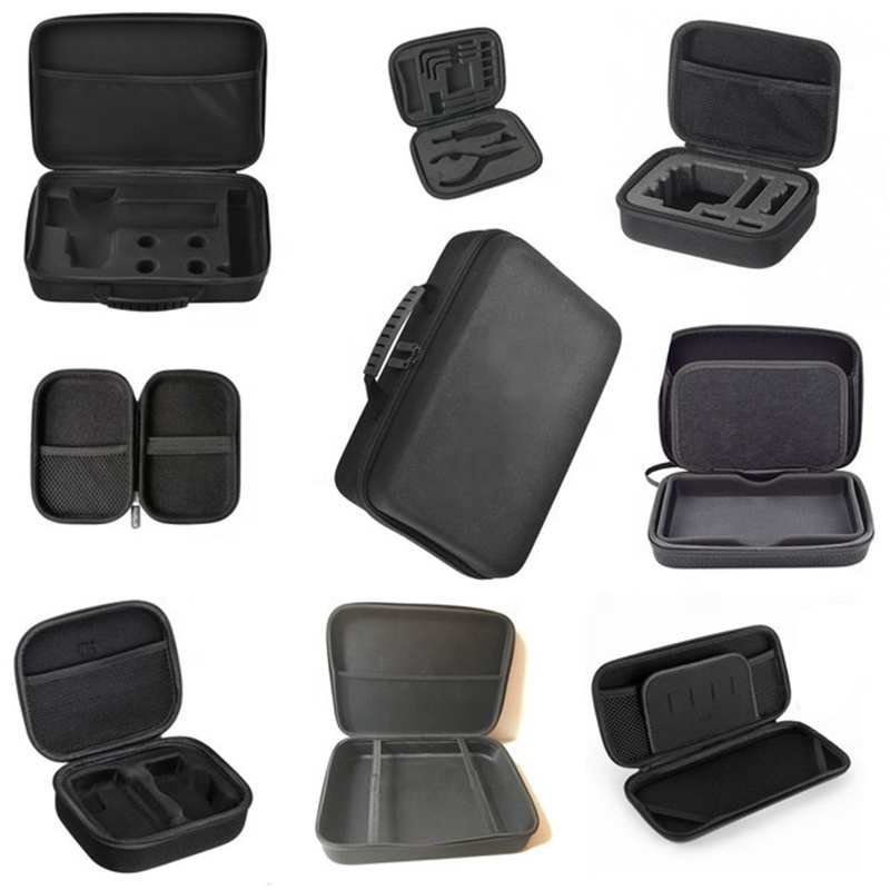 Custom Protective Travel Shockproof Durable Zipper Carrying Tool EVA Case Bag With Foam Insert