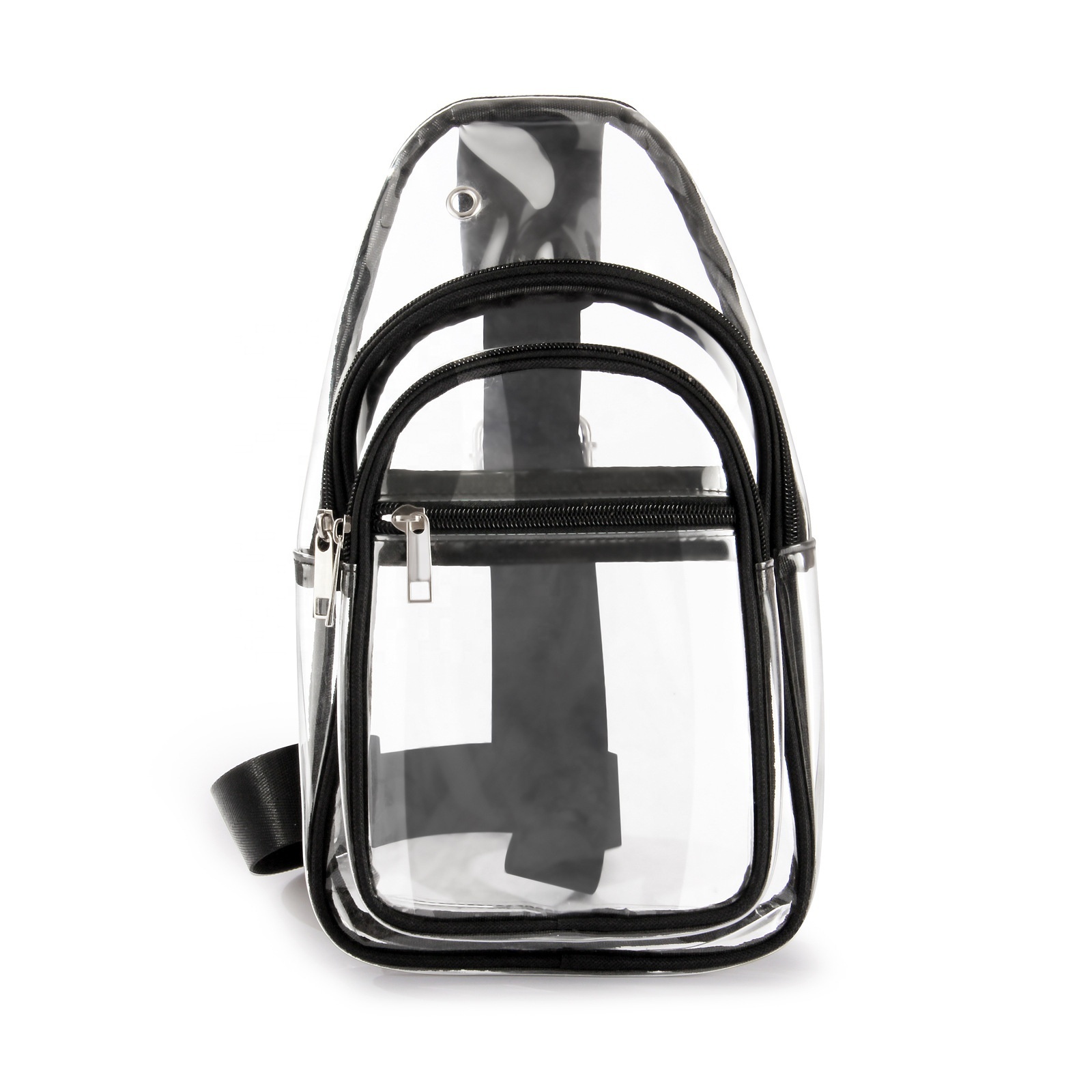 Stadium Approved Shoulder Crossbody Backpack Chest Casual Daypack Transparent Clear Sling Bag Women