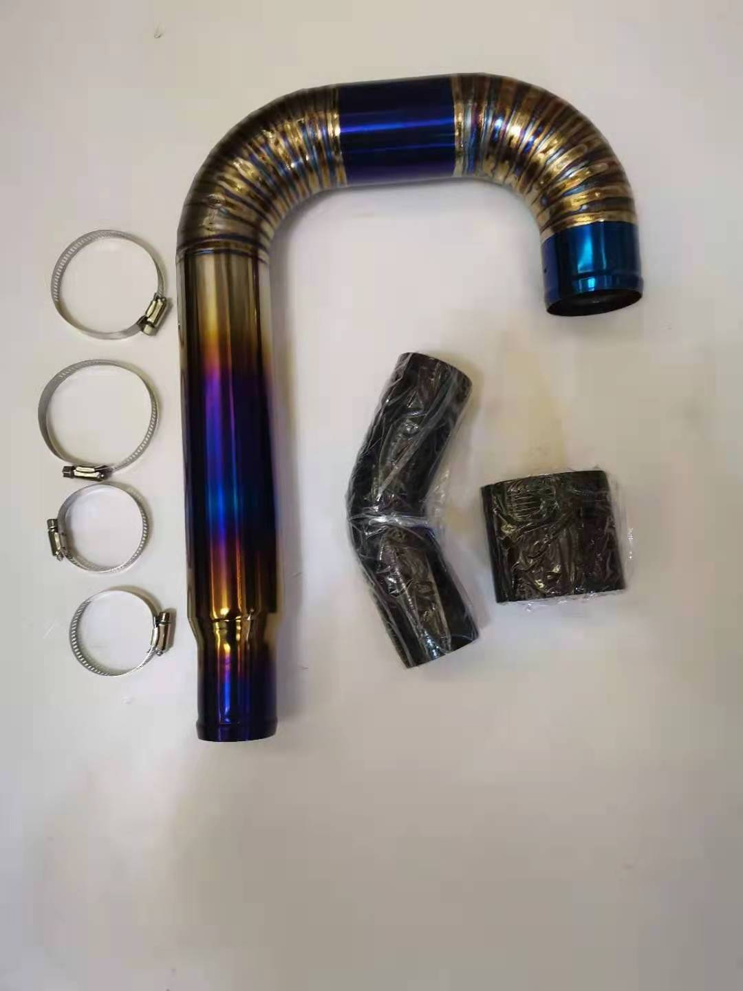 2.5 inch full  Titanium intercooler lower pipe for EVO  7 8 9