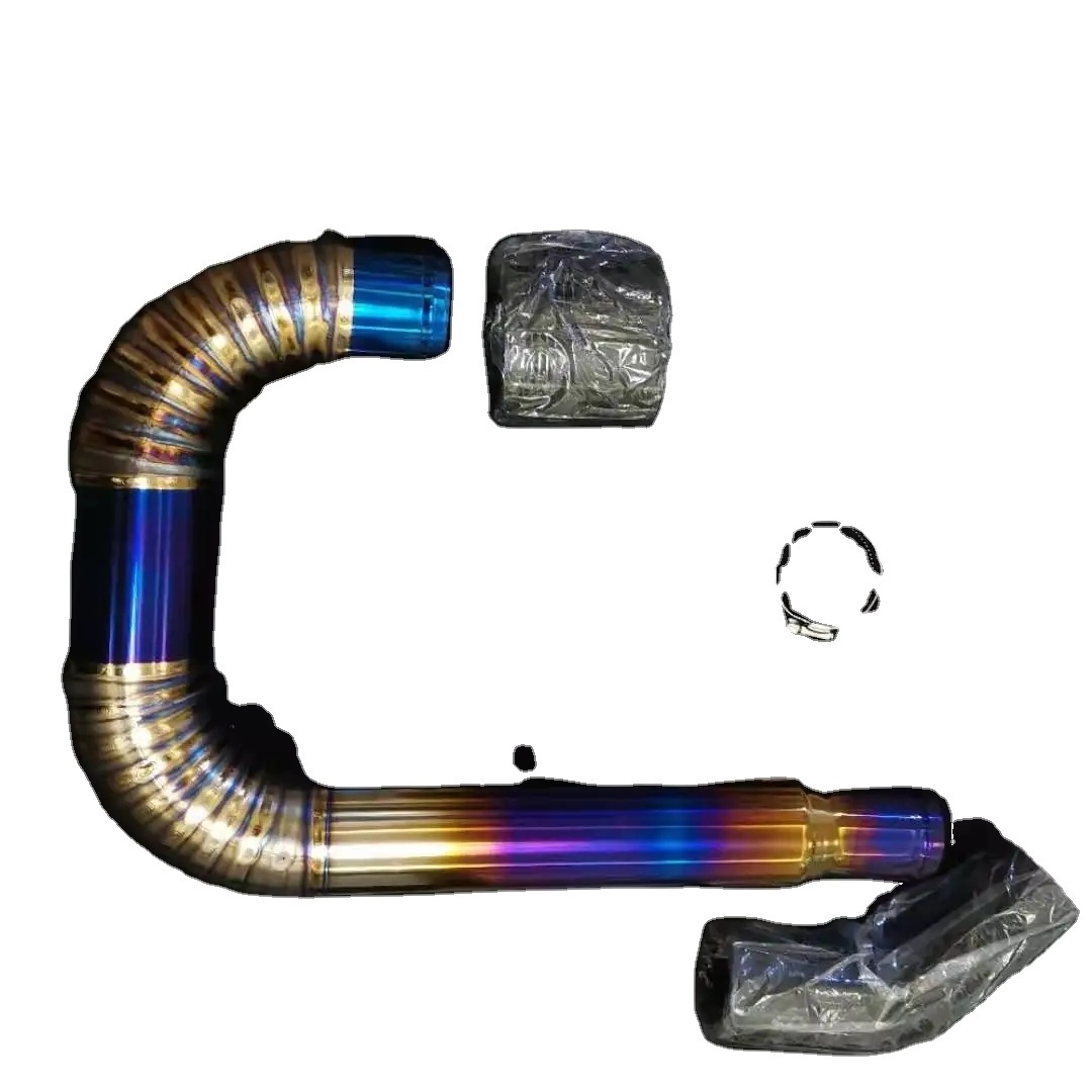 2.5 inch full  Titanium intercooler lower pipe for EVO  7 8 9