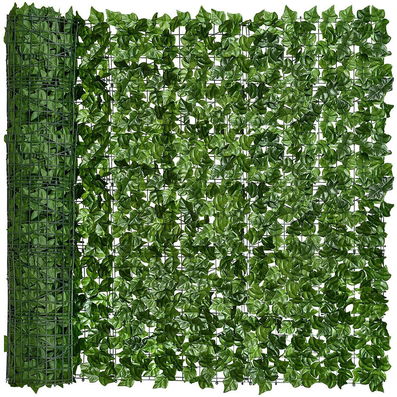 Factory wholesale simulated green plants artificial ivy privacy fence creeper outdoor decoration