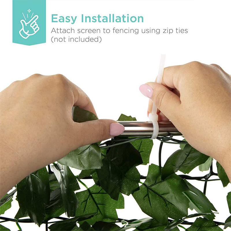 0.5x3m Artificial Ivy Privacy Fence Screen Artificial Hedges Fence And Faux Ivy Vine Leaf Decoration For Outdoor Decor Garden