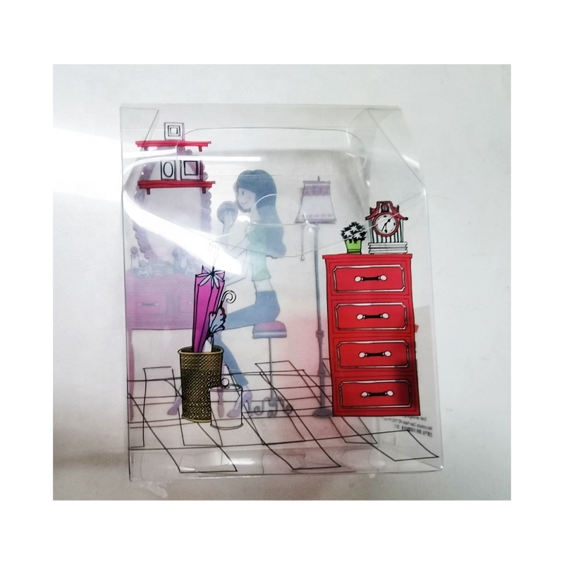 Clear blister toy PVC box packaging