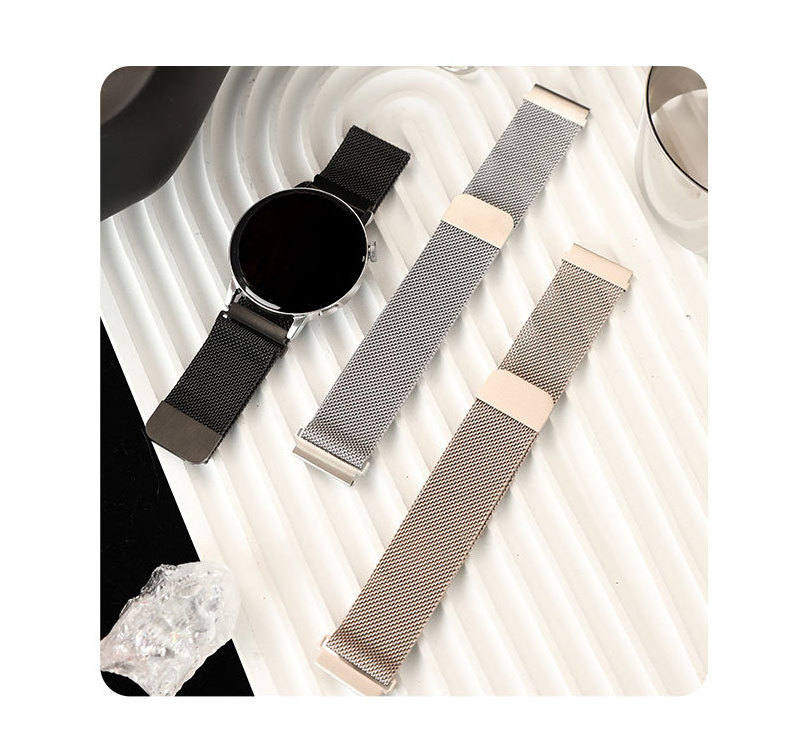 High Quality Magnetic stainless steel metal smart watch strap For Samsung Galaxy watch6