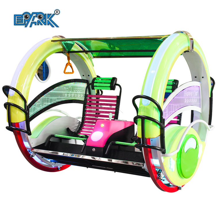 Electric Outdoor Indoor Remote Control New Adult Amusement 360 Degree Happy Rolling Car For Adults With Remote