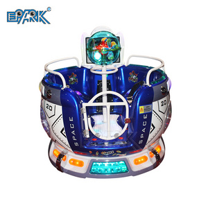 2022 New Attractive Two Players Coin Operated Kids Ride Revolving Cup Kiddie Ride Machine Space Capsule