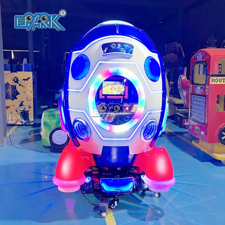 Happy Time Video Games Machines Coin Operated Children Arcade 360 Simulation Space Capsule For Gaming Euqiment