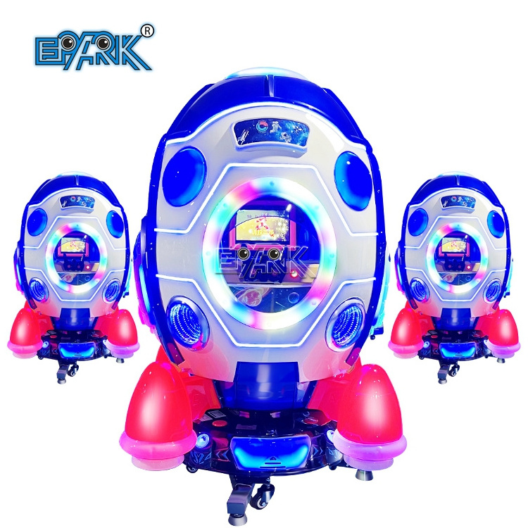 Happy Time Video Games Machines Coin Operated Children Arcade 360 Simulation Space Capsule For Gaming Euqiment