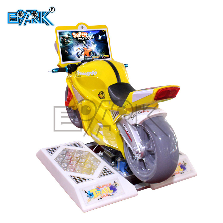 Coin Operated Simulator Arcade Video Game 3d Racing Car Motorcycle Kiddies Rides For Sale