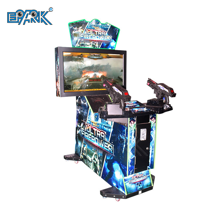 42 Inch Ultra Firepower 4 In 1 Shooting Machine Coin Operated Adults Arcade Machine