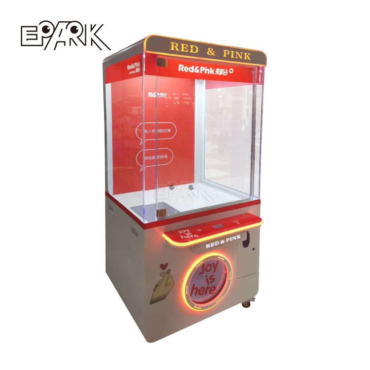 Kids Fun Machine Coin Operated Toy Crane Claw Game Vending Machine For Shopping Center