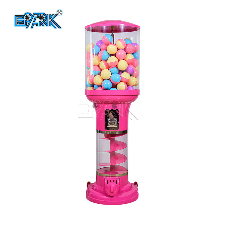 Kids Coin Operated Gashapon Vending Machines Customizable Video Toy Capsule Vending Machine Gumball Machine