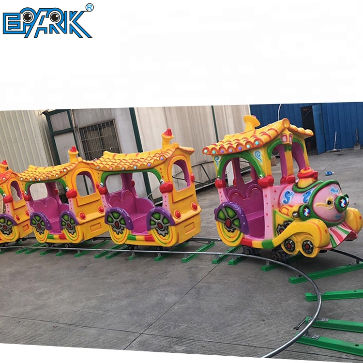 Hot Sale Mini Animal Small Tourist Electric Track Battery Powered Train For Kids Amusement Rides