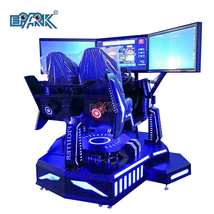 Three Screen 9d Vr Simulator Racing Car Amusement Arcade Racing Car Racing Simulator