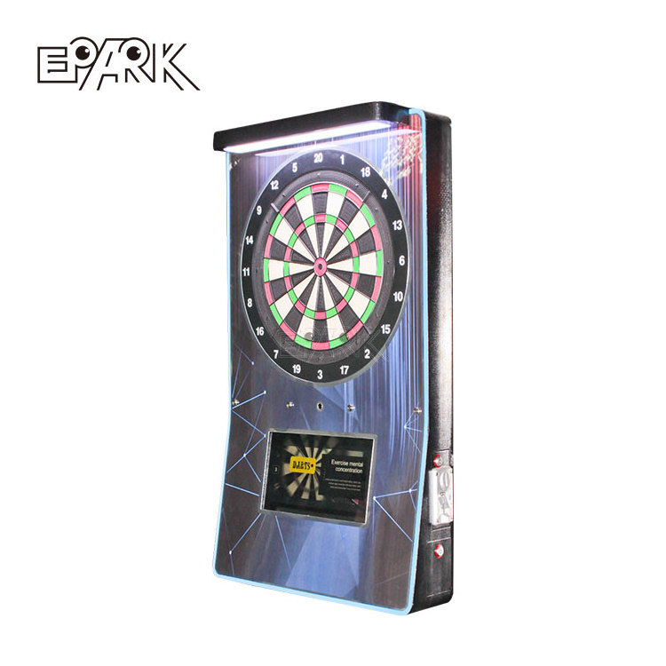 Mini Wall Mounted Electronic Dart Game Machine Automatic Scoring For Sport