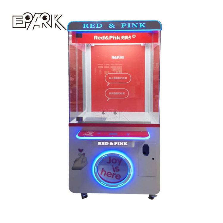 Kids Fun Machine Coin Operated Toy Crane Claw Game Vending Machine For Shopping Center