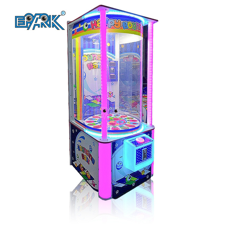 Coin Operated Drop Kids Throwing Ball  Redemption Prize Arcade Bowling Lottery Game Machine