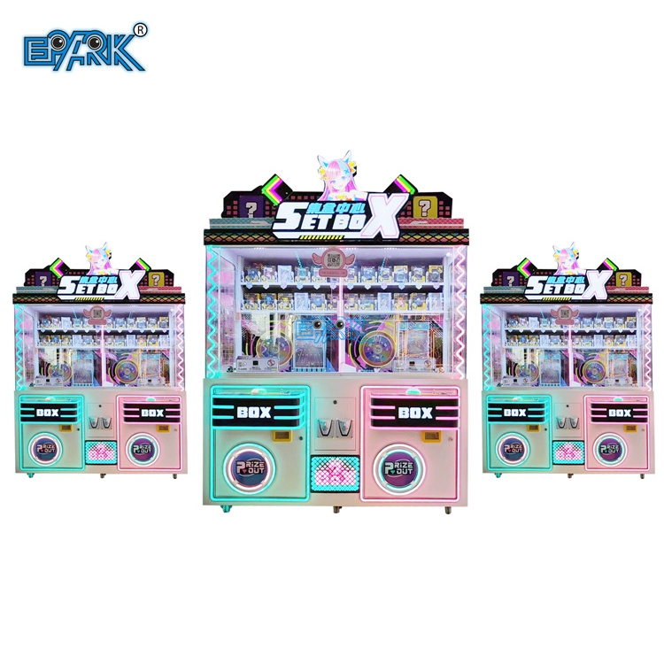 Hot Sale New Amusement Park Indoor Coin Prize Vending Machine Clip Prize Gift Claw Game Machine Diy Kit