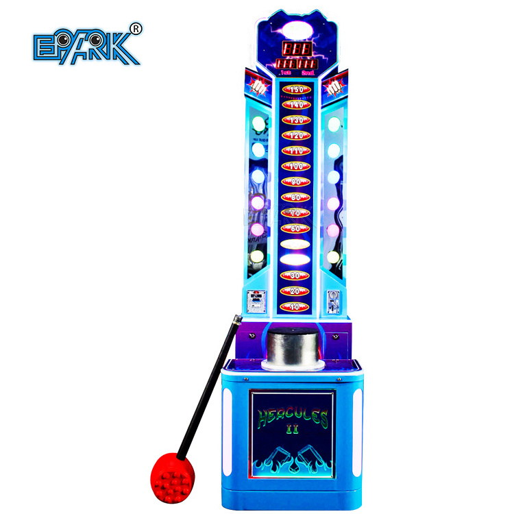 Whole Coin Operated Indoor Arcade Game The King Of Hammer Adult Hammer Game Machine