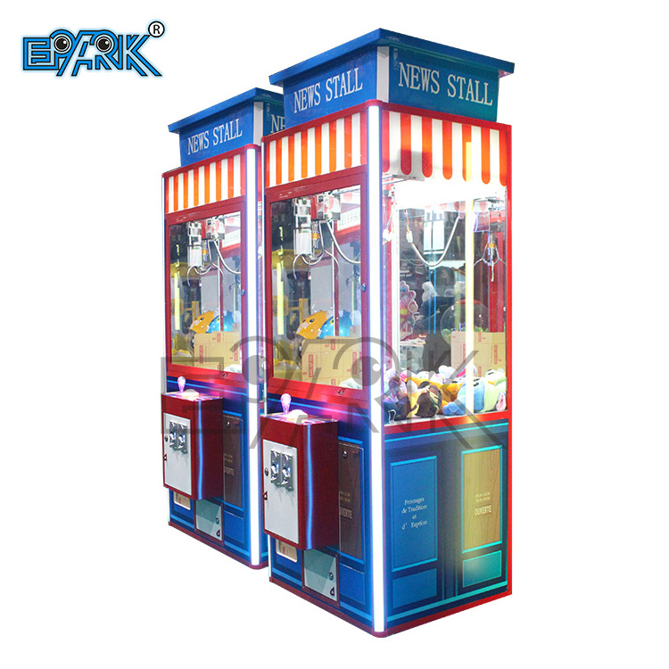 Factory Wholesale Arcade Stacker Gift Game Coin Operated Mini Candy Grabber Toy Claw Crane Machine