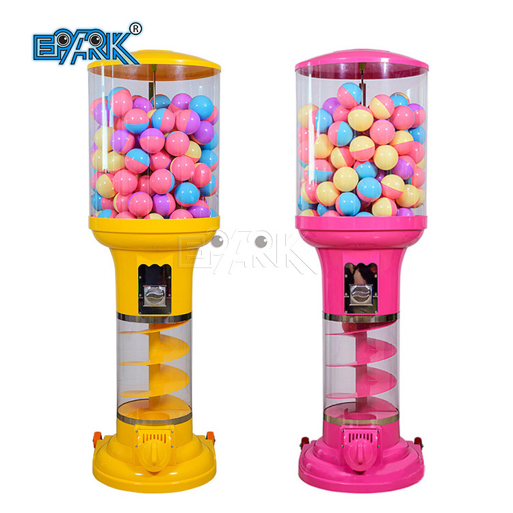 Kids Coin Operated Gashapon Vending Machines Customizable Video Toy Capsule Vending Machine Gumball Machine