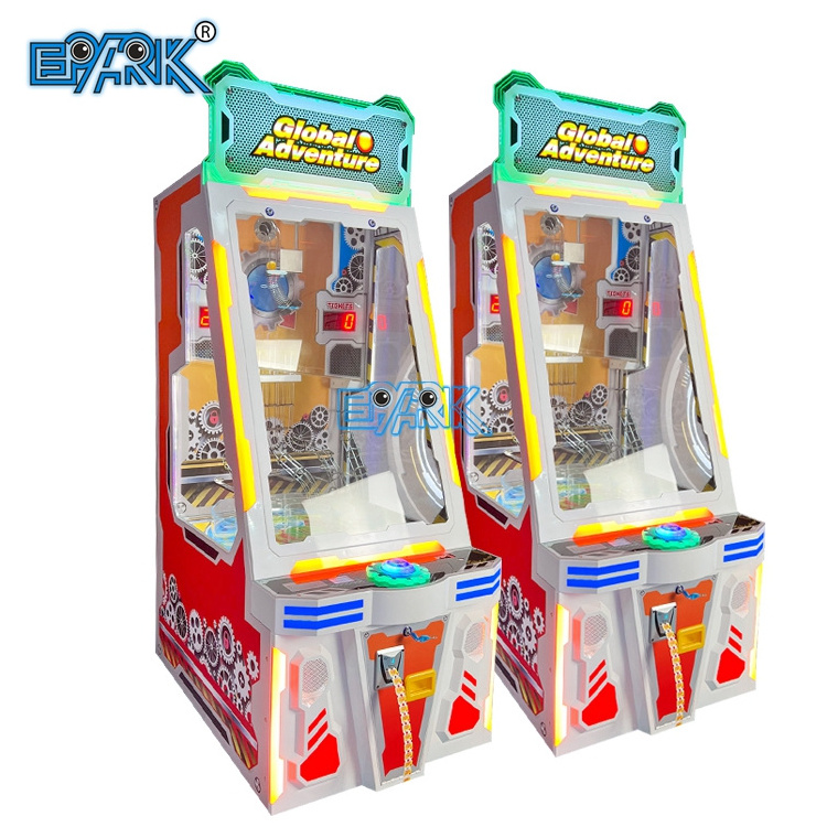 Coin Operated Arcade Game Machine Adventure Into The Hole Lottery Game Ticket Redemption Game Machine