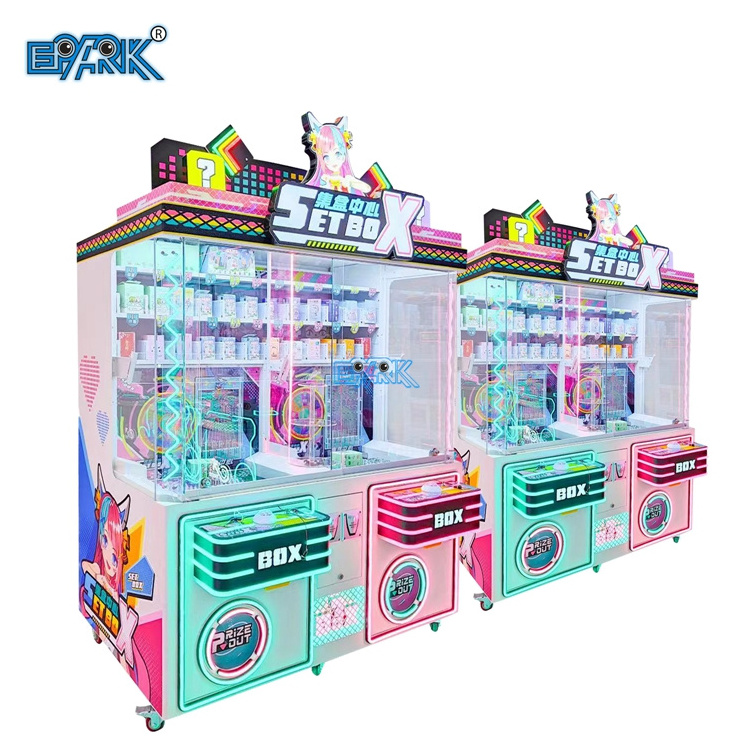 Hot Sale New Amusement Park Indoor Coin Prize Vending Machine Clip Prize Gift Claw Game Machine Diy Kit