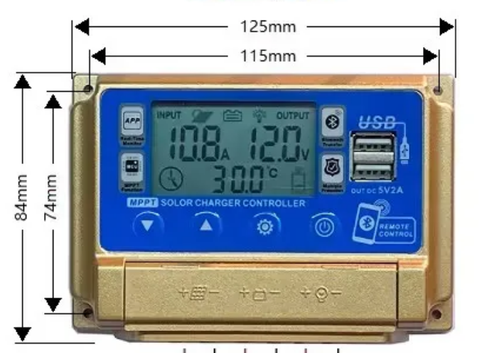 Tengyu Tech  Solar charge controller 12V/24V 30A 40A 50A 60A MPPT solar charge controller