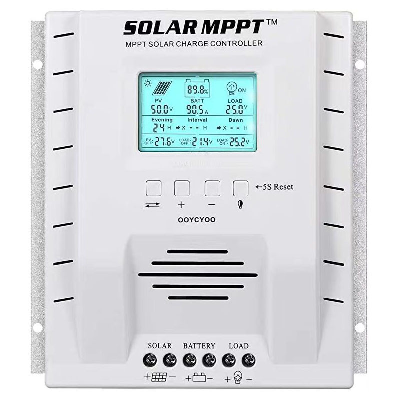 Tengyu  Tech Solar Controller MPPT 40A  60A Solar Charge Controller 12V/24V Maximum input 100V Solar Regulator