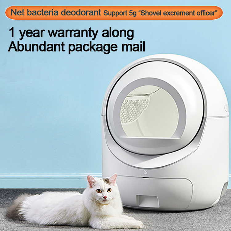 Hot Sale Self-cleaning Cat Litter Box OEM Smart Pet Cat Litter Odor Eliminator Automatic Cat Litter Box Deodorizer for Home