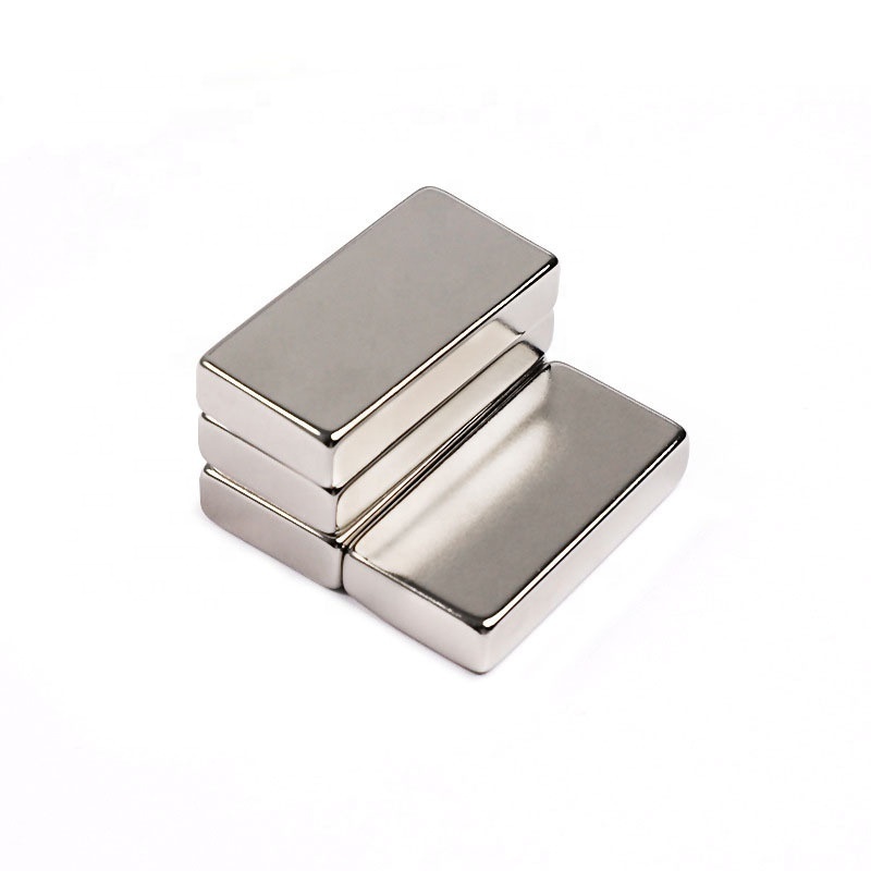 N52 N54 M H SH UH Neodymium -Iron-Boron Bar Custom Magnet Block Ndfeb Magnet Powerful Neodymium Strong Block Magnet For Motor