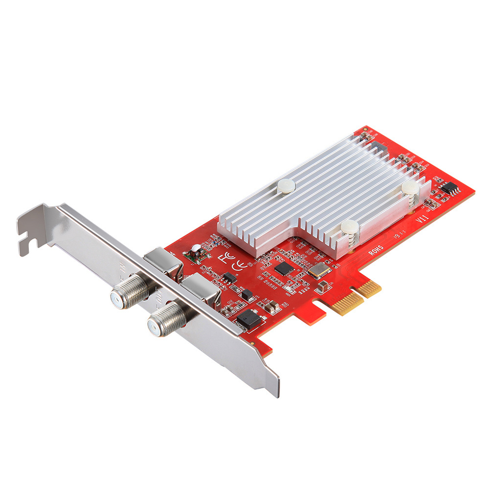 TBS6004  DVB-S/T, ISDB, IP to 4 QAM DVB-C modulator PCIe card with free generating software (ETSI EN 300 429/ITU-T J.83A/C)