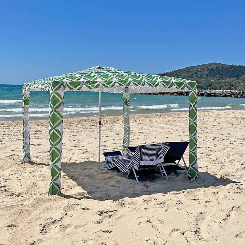 New Style Square Tent Shade Sun Shelter Beach Canopy Tents Portable Aluminum Patio Parasol Umbrella Cool Tent for Outdoor